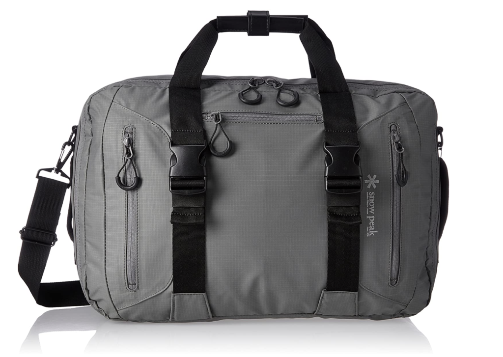 スノーピーク 3wayビジネスバッグをレビュー！メイドインジャパンのシンプルで多機能なバッグww - リュックマン